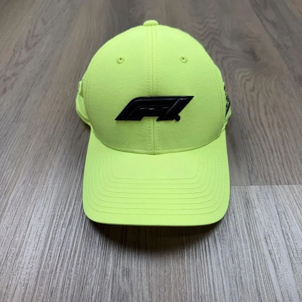 Formula 1 Las Vegas Grand Prix Hat Cap Snap Back Mens One Size Yellow F1 Racing